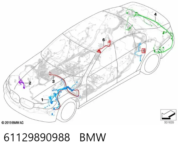  61129890988 BMW