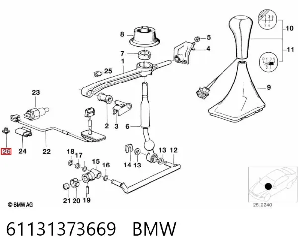  61131373669 BMW
