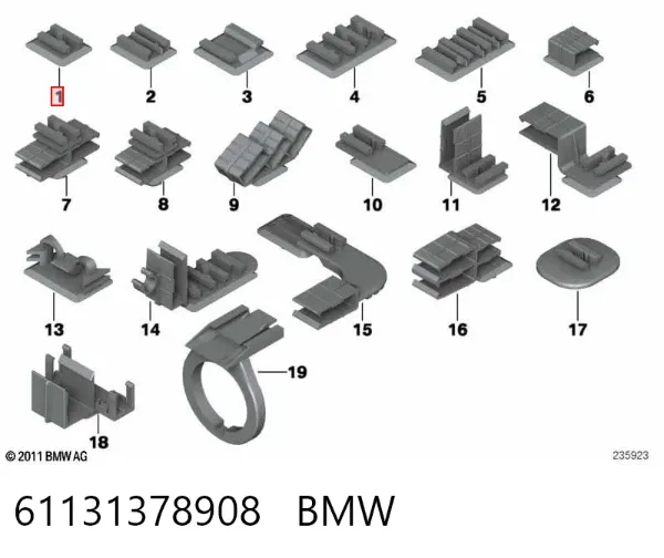  61131378908 BMW
