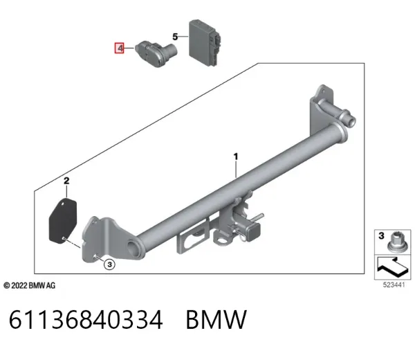  61136840334 BMW