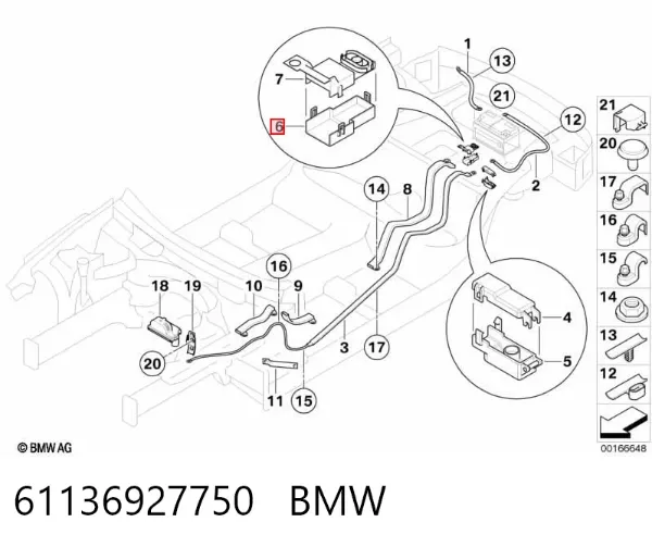  61136927750 BMW