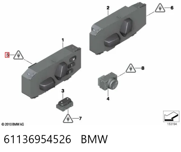  61136954526 BMW