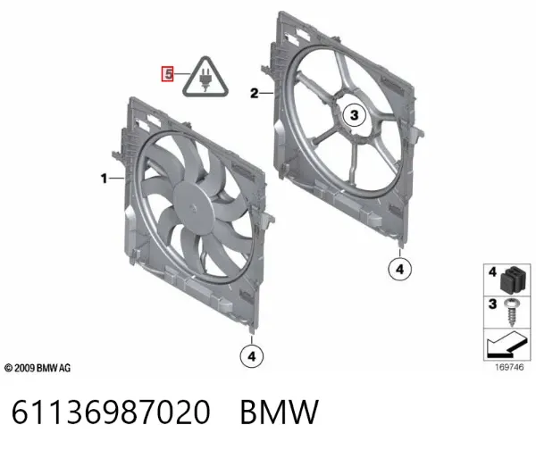  61136987020 BMW