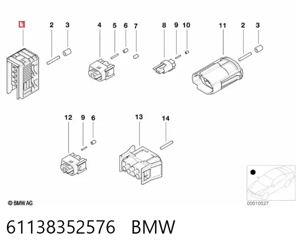  61138352576 BMW