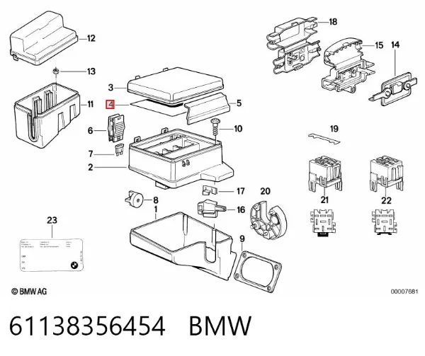  61138356454 BMW