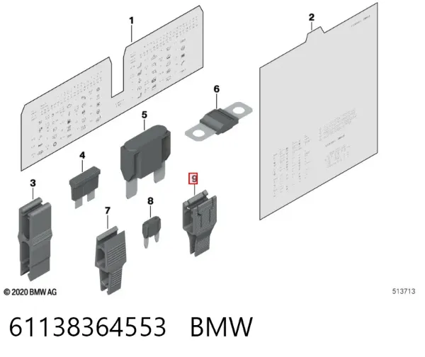  61138364553 BMW