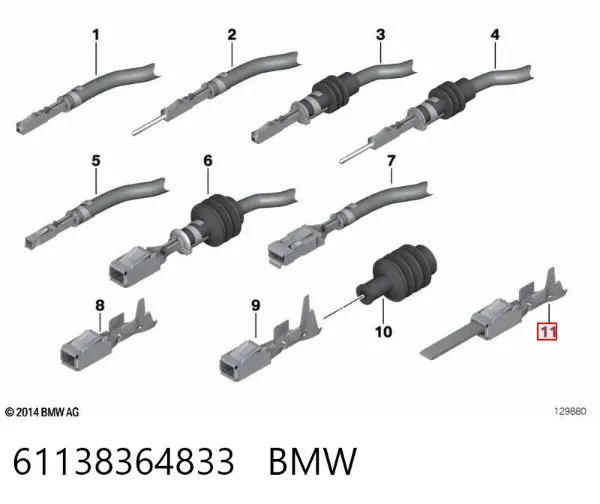  61138364833 BMW