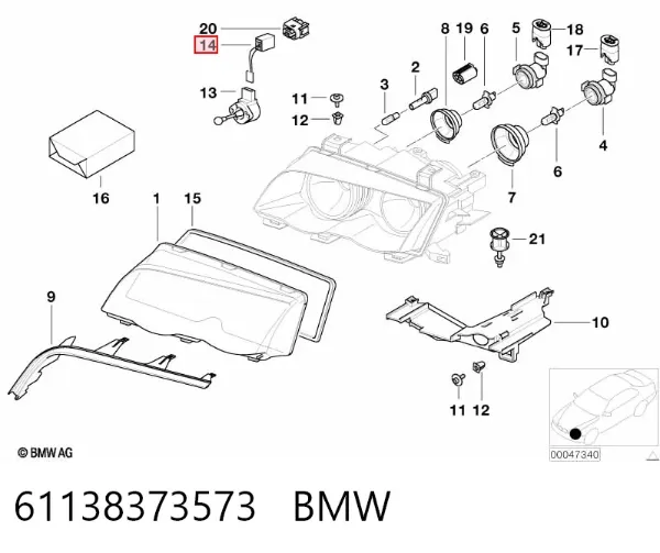  61138373573 BMW