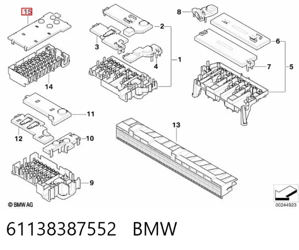  61138387552 BMW