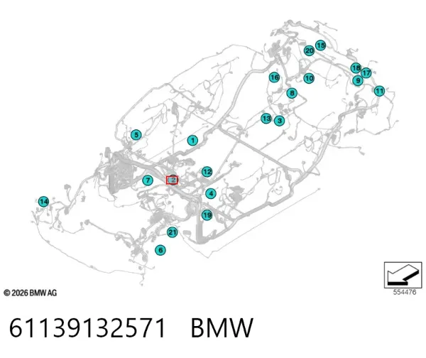  61139132571 BMW