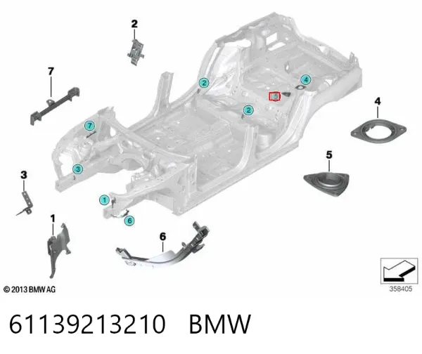  61139213210 BMW