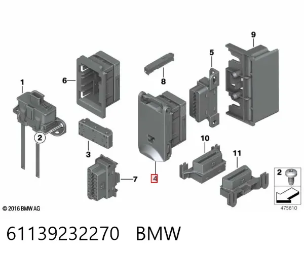 61139232270 BMW
