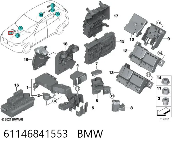  61146841553 BMW