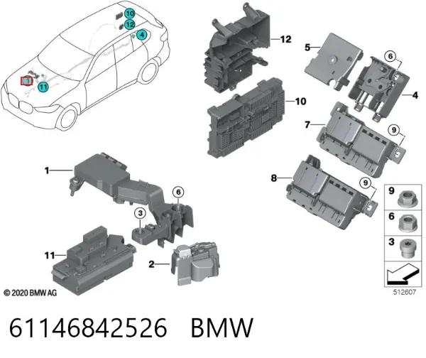  61146842526 BMW
