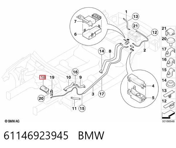 Аккумулятор 61146923945 BMW