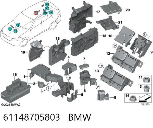  61148705803 BMW