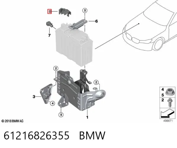  61216826355 BMW
