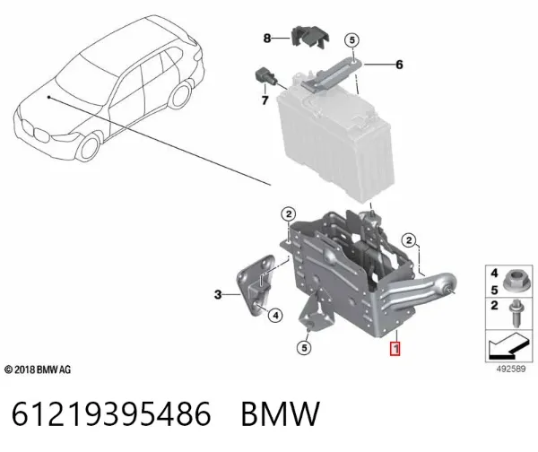  61219395486 BMW