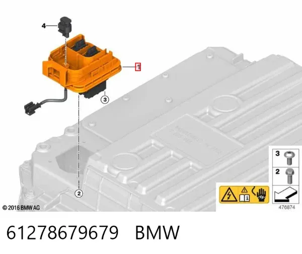  61278605862 BMW