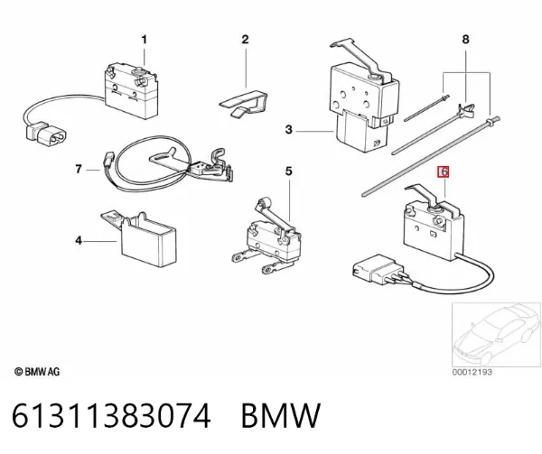  61311383074 BMW
