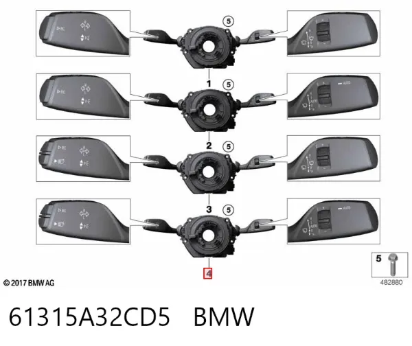  61315A32CD5 BMW