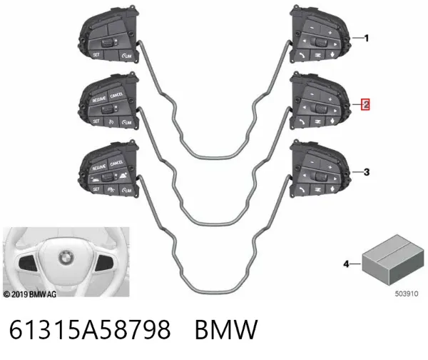  61315A58798 BMW