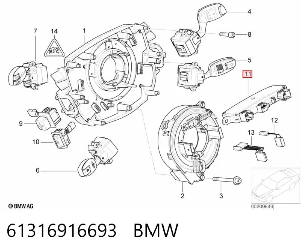  61316916693 BMW