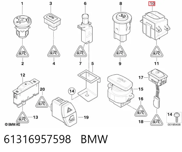  61316957598 BMW