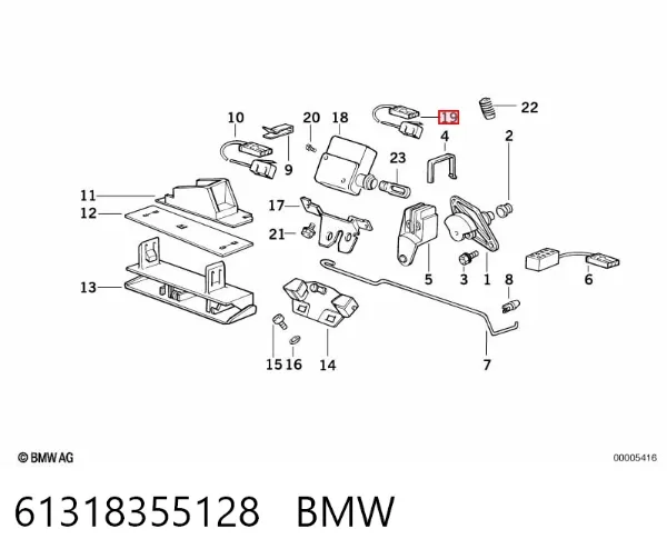  61318355128 BMW