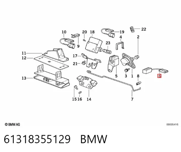  61318355129 BMW