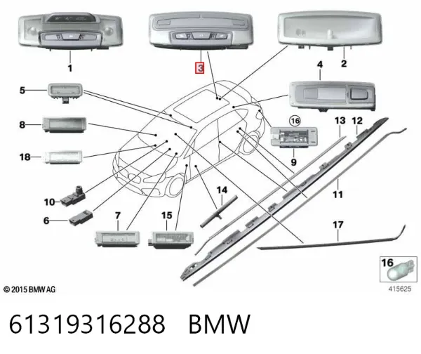  61319316288 BMW