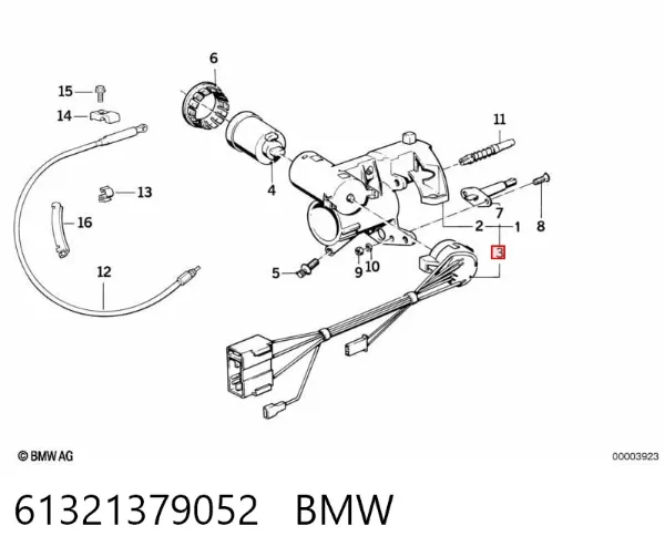 Контактная группа 61321379052 BMW