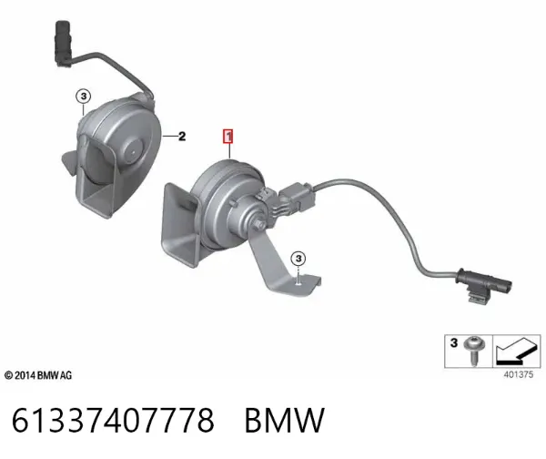  61338737036 BMW