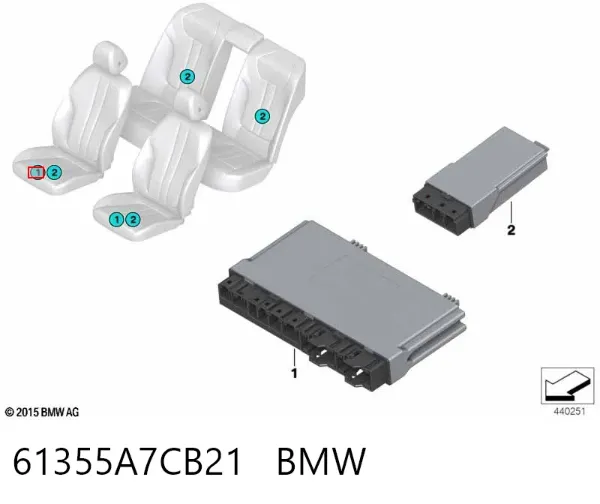  5A7CB21 BMW