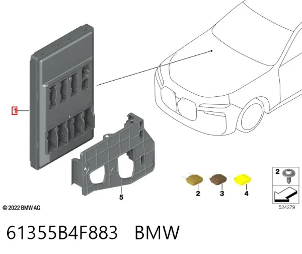  61355B4F883 BMW