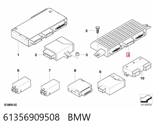 Модуль "Диагностический интерфейс" 61356909508 BMW