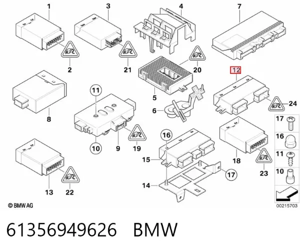  61356949626 BMW