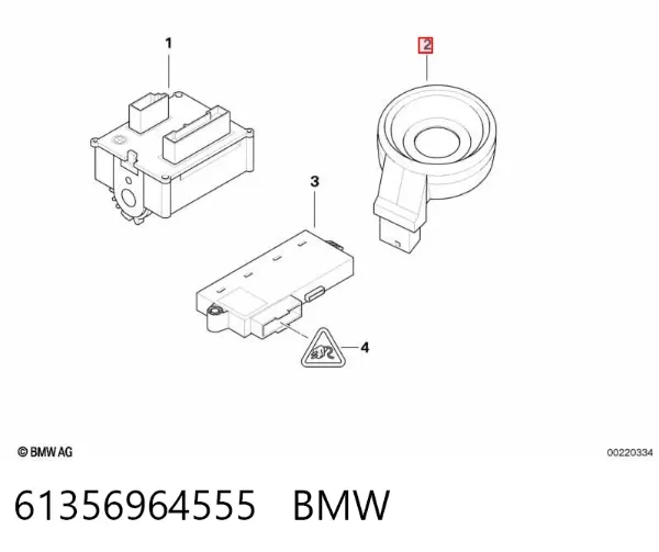  61356964555 BMW