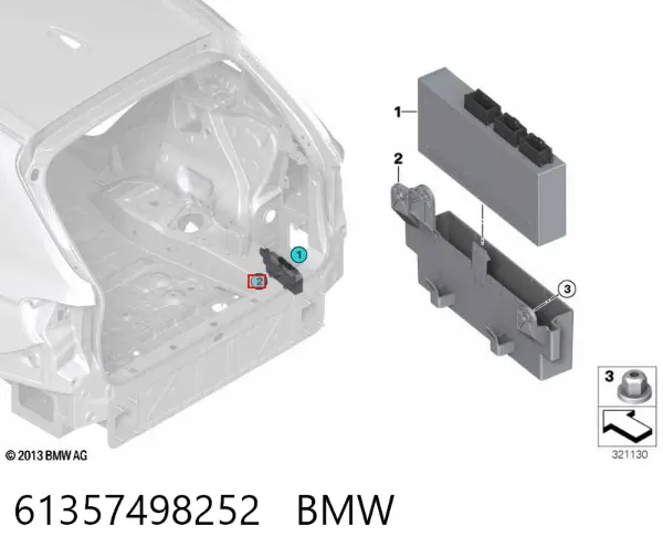  61357498252 BMW