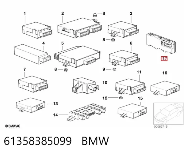  61358385099 BMW
