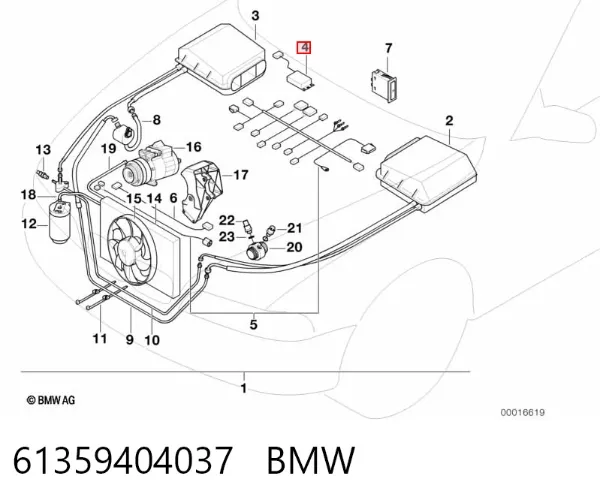  61359404037 BMW