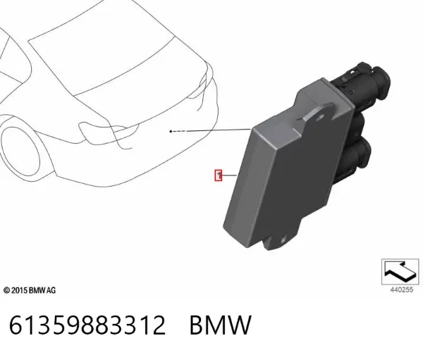  61359883312 BMW