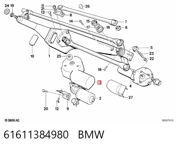  61611384980 BMW