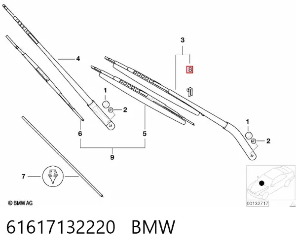  61617132220 BMW
