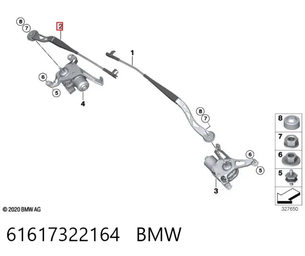  61617322164 BMW