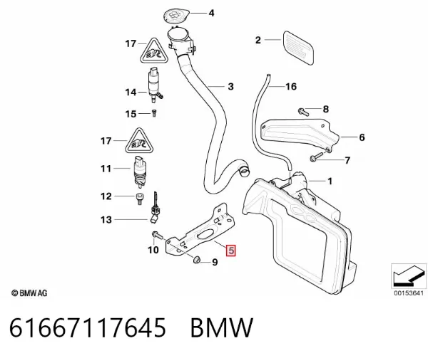  61667117645 BMW