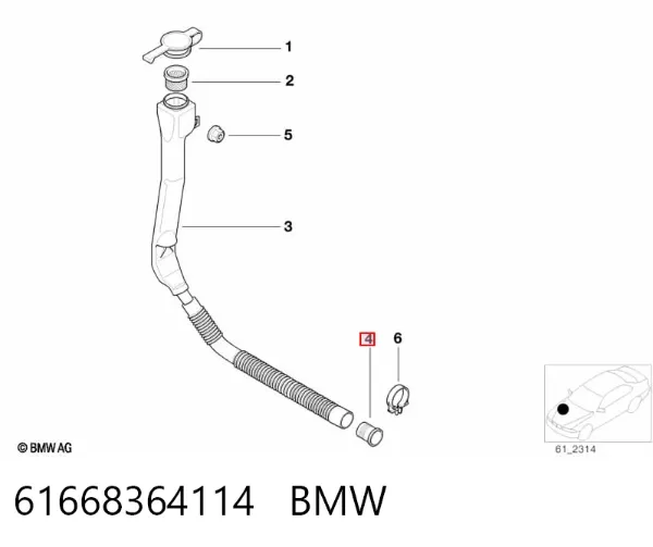  61668364114 BMW