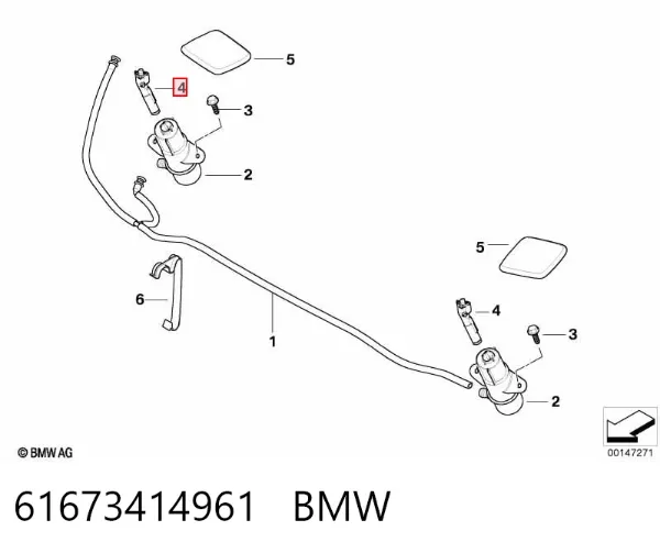  61673414961 BMW