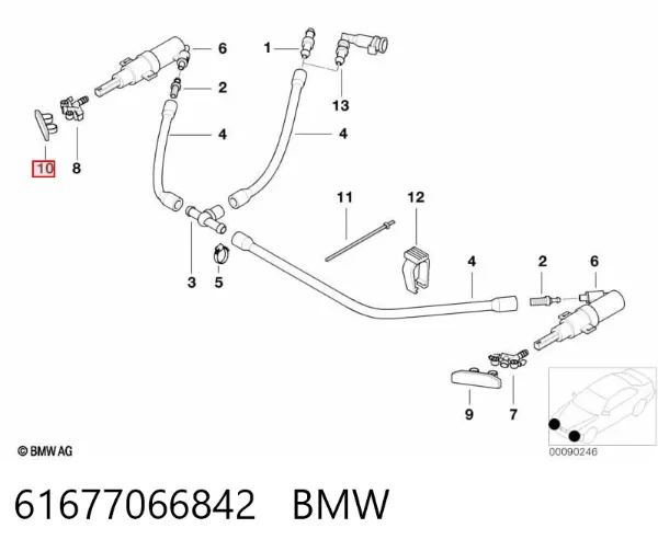 61677066842 BMW