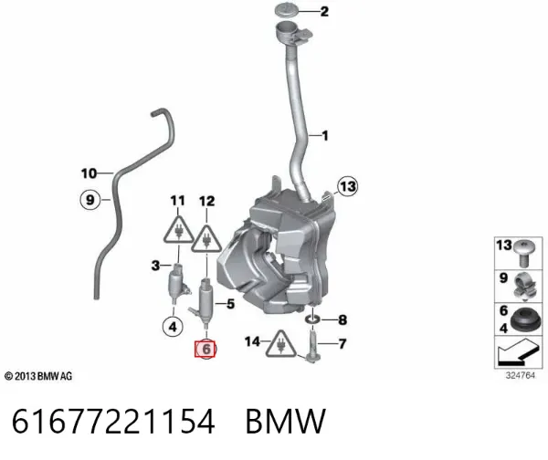  61677221154 BMW